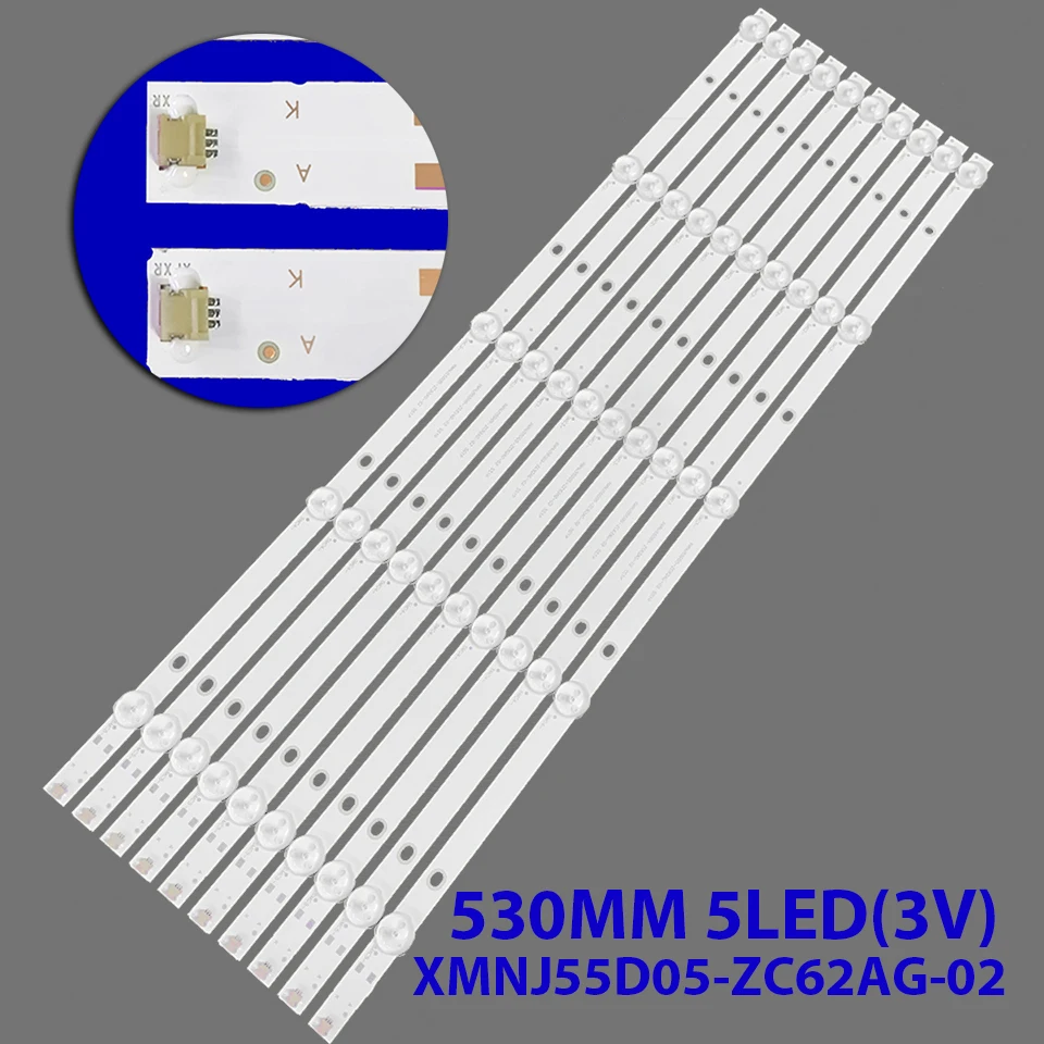 

Новый светодиодный телевизор для BBK 55LEX-8162/UTS2C, линейки с подсветкой для XMNJ55D05-ZC62AG-02 303XM550046 E331251