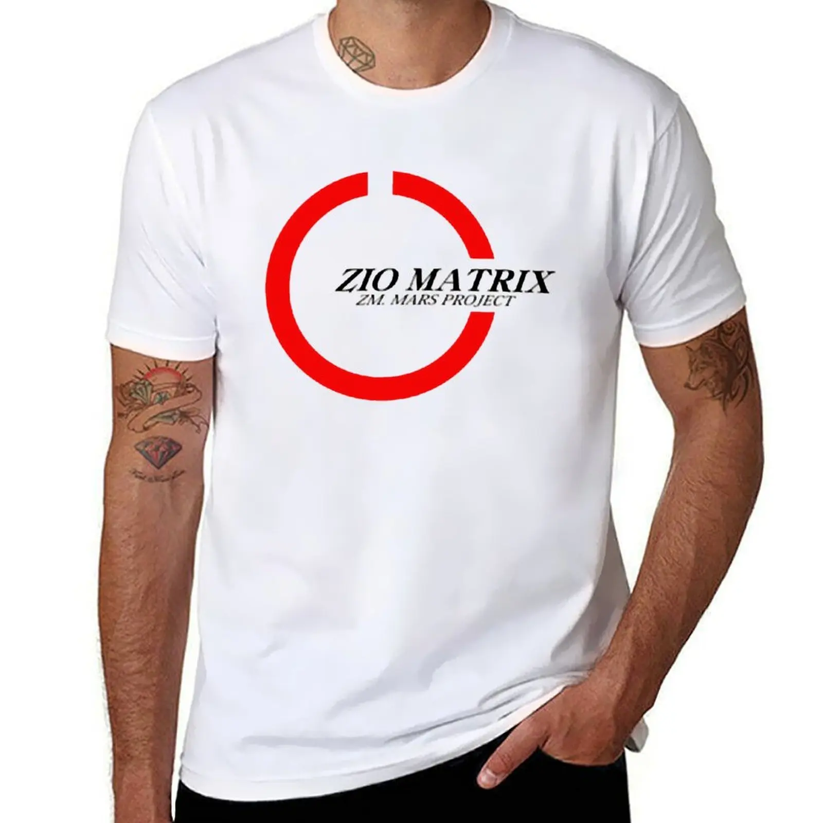 

Armored Core Zio Matrix corporate logo T-Shirt anime t shirts oversize funny t shirts man T-Shirt