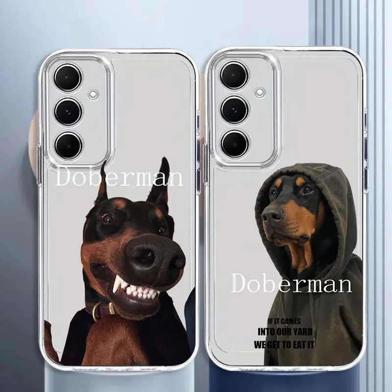 

Black Dog Pattern Design For Samsung Galaxy A73 A72 A71 A55 A54 A53 A52 A51 A33 A25 A22 A15 A14 A05 TPU Transparent Phone Case