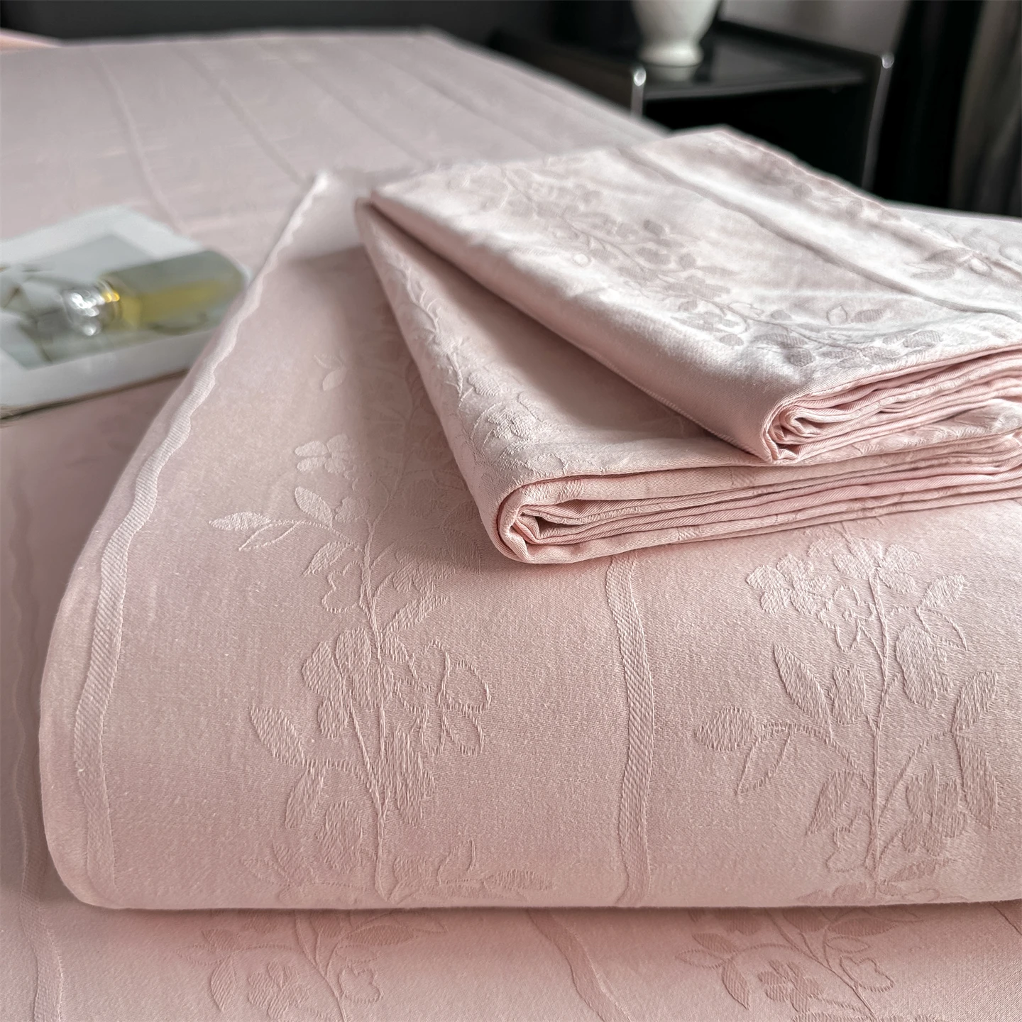 1 Pc 100%Cotton Floral Jacquard Flat bed Sheet Single/Twin/Queen/King Size lençol de cama de casal Bed Sheet 침대패드