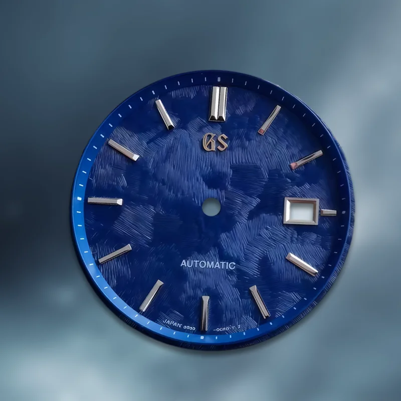 33.5mm Dial NH35 Dial Cherry Blossom Dial GS Surface No Lume GS Dial Suitable for Seiko Mechanical Watch Modification Parts