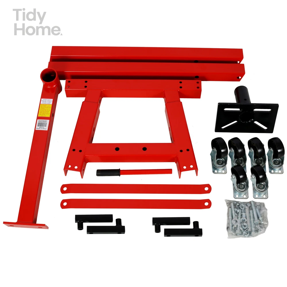 Engine Stand 2000LBS Capacity,360 Degree Rotating Engine Run Stand with 6-Casters,Duty Motorcycle Engine Stand with Foldable