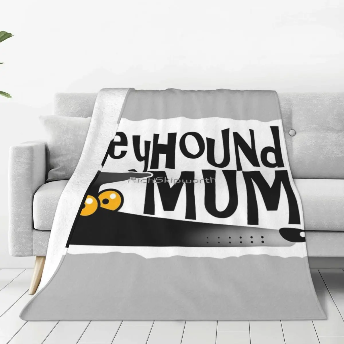 Greyhound Mum Four Seasons Universal Blanket Campsites Can Be Laid Halloween Gifts