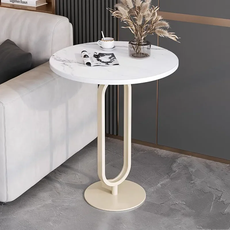 Salon Room Small Side Table Designer Metal Legs Hallway Modern Floor Minimalist Bedroom Tea Table Tray Books Italian Furniture