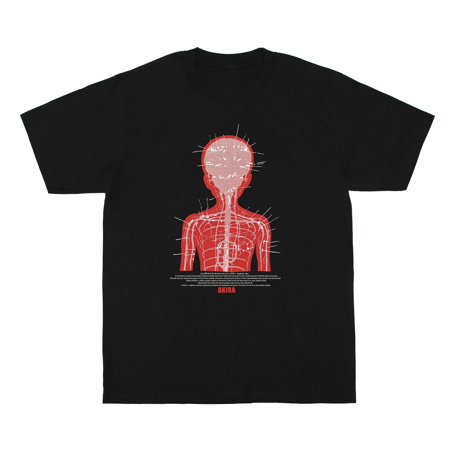 

2025 Summer Akira T-Shirt Otomo Katsuhiro Memories METROPOLIS Japan 80S 90S Anime Cotton Long Short Sleeve Men's Printed Shirt