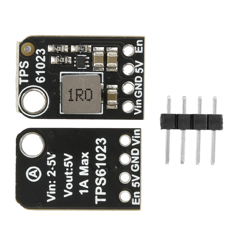 TPS61023 Mini Boost Module 5V 1A Boost Regulator Booster Board Voltage Step Up Boost Module Board from 1.8V-5.5V to DC 5V