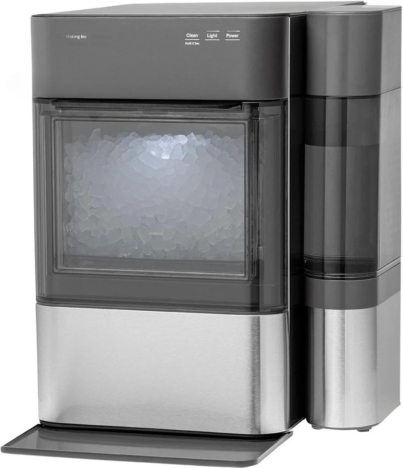 with 0.75 Gallon Tank, Chewable Crunchable Countertop Nugget Ice Maker,  38 lbs in 24 hours, Pellet Ice Machine with WiFi