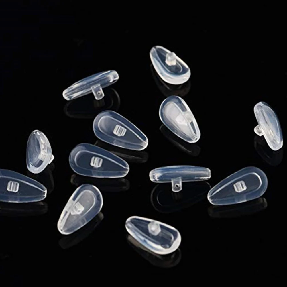 

Silicone Airbag Nose Pads Eyewear Accessories Glasses Repair Kit Maintenance Tool Durable Storage Box Included