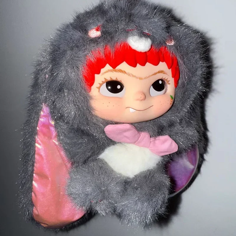 Echte voorraad Anime beeldje Wakuku Panda. Dodu. Vinyl pop Wakuku schattige tas hanger Kawaii Panda hangende kaart collectie speelgoed cadeau