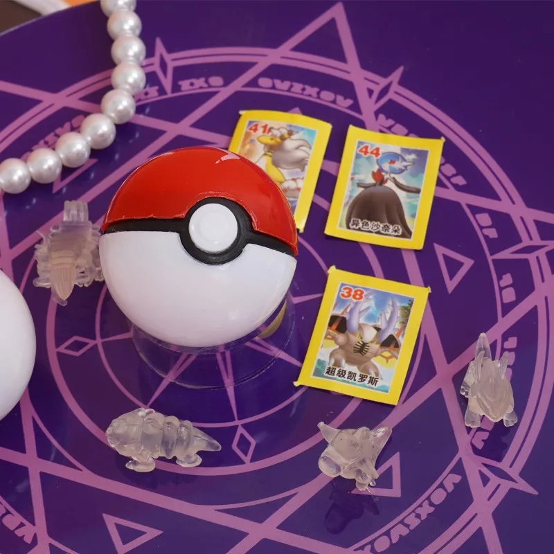 30 個ポケモンミニアクションフィギュアアニメ透明モデル像漫画少年グッズ玩具モデルデスクトップ装飾品ギフト