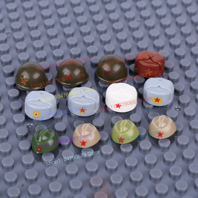 ตัวต่อ MOC ชุดทหาร หมวกนิรภัย อุปกรณ์เสริม โดรน คอมพิวเตอร์ ของเล่น ของขวัญวันหยุด ของสะสม