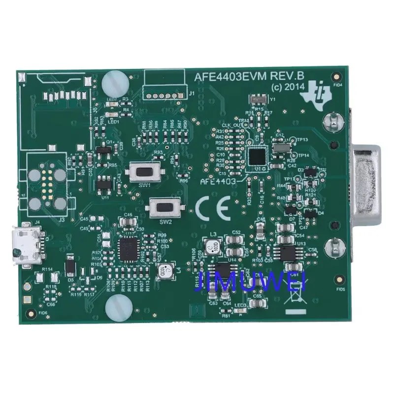 AFE4403EVM heart rate monitor pulse oximeter AFE4403 integrated AFE evaluation module development board