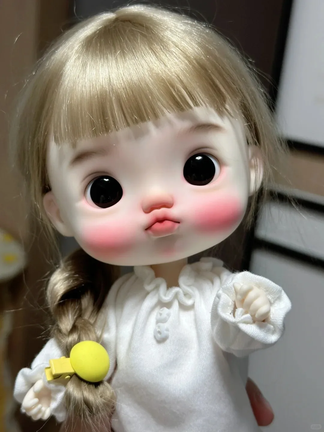 

Новая кукла BJD для девочек, голова куклы 1/6, кукла Zhuzhubao, без одежды, с макияжем, милая кукла, подарок на день рождения