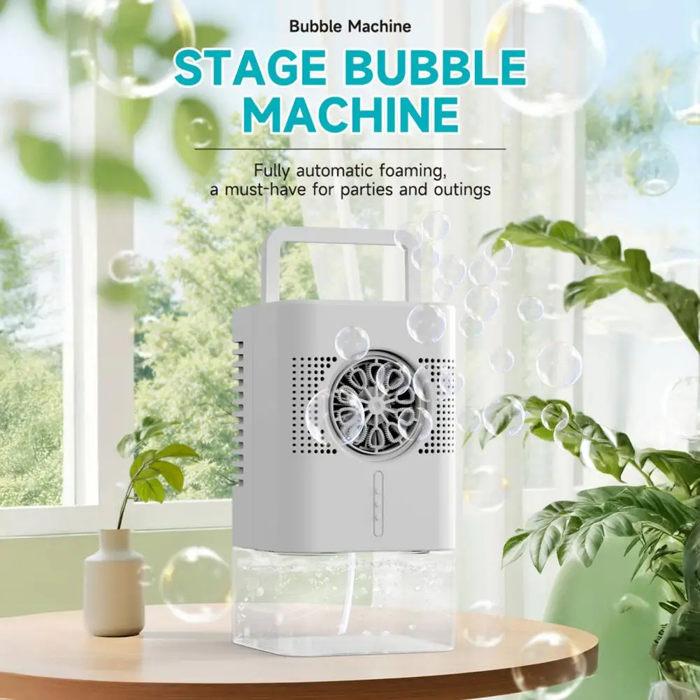 Máquina de bolhas infantil, brinquedos fofos para atividades ao ar livre/festas/adereços de casamento, elétrica automática, presente para crianças