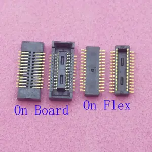 Bilashmart 1 10 Touch FPC Connector Lcd Display Screen Jack Flex Cable Plug Board Garmin Fenix5 Fenix3 HR Fenix 5s Plus 5X 5 3 24Pin
