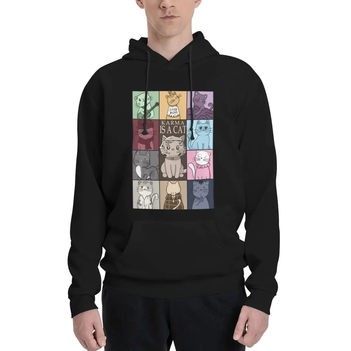 

The Eras Tour (Cat's Version) Polyester Hoodie Men's Sweatershirt Warm Dif Colors Sizes