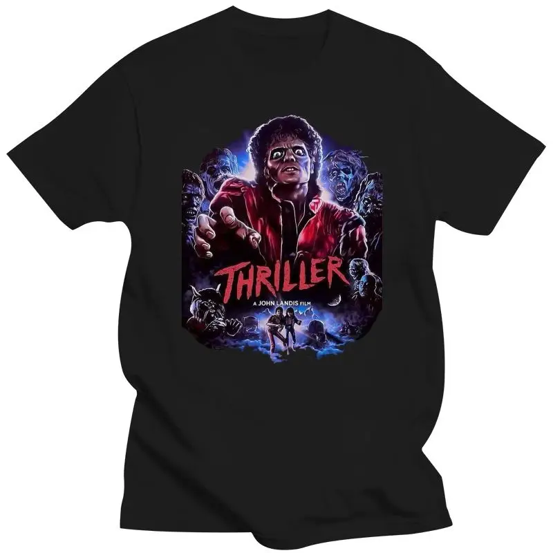 Mens Clothing  Michael Jackson Thriller T-Shirt-2666A