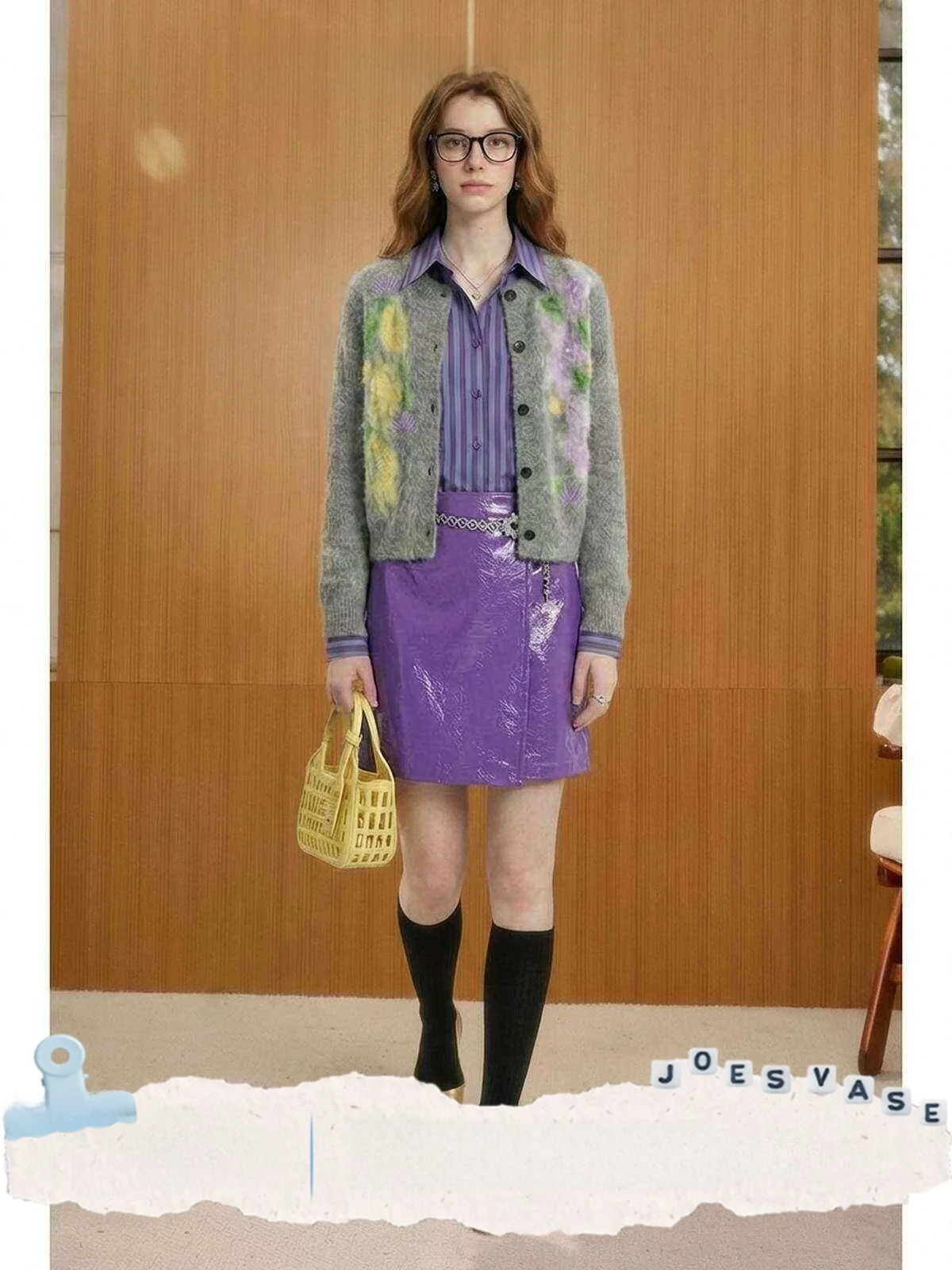 

ay Knitted Long Sve round Ne Embroidery Women's Sweater Autumn New Sle with Flower Vase ×LAB Commute Sle Loos...