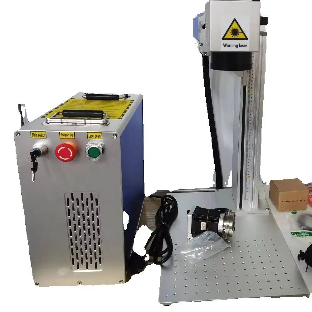 M-Xing Cabinet Desktop 20W 30W 50W Fiber Laser Marking Engraving Machine