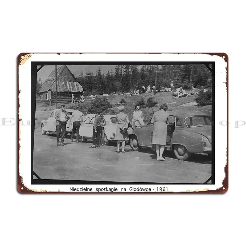 Weekend At Tatra Mountains B3wka Poland 1961 Hmm 50 Years Ago Metal Sign PaintingCave Plaques Print Design Pub Tin Sign Poster