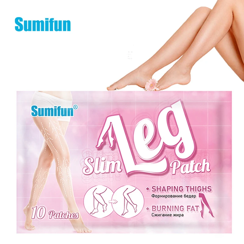 

10Pcs Sumifun Slimming Patch Weight Loss Sticker for Legs Anti Cellulite & Fat Burning Quick Slimming Belly Body Care Plaster