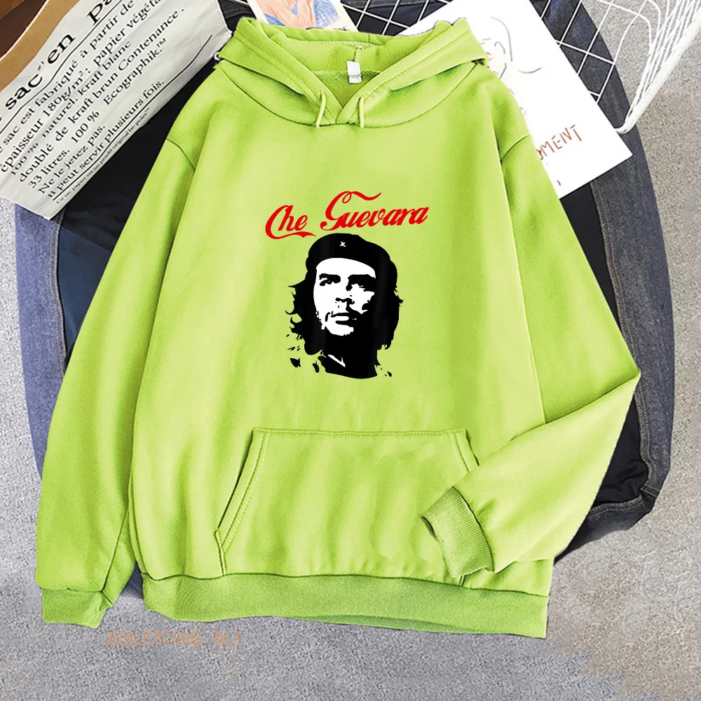 Frauen/Männer Che Guevara Hoodies Casual Langarm Sweatshirts Winter Moletom Feminino Weiche Kapuze Sudadera Mujer Berühmte Charakter