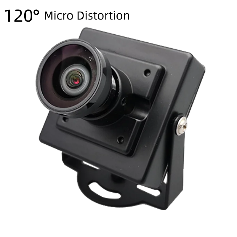 Wide Angle USB Camera 8MP FOV 170 Degree Metal Box 4K HD High Speed Webcam for Creality Falcon 2, Xtooland Lightburn Software