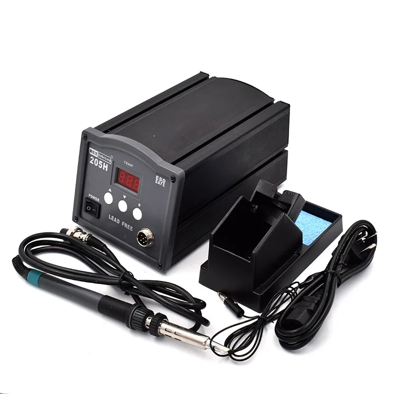 

205H high-frequency soldering table digital adjustable temperature soldering iron 150W with automatic sleep mode