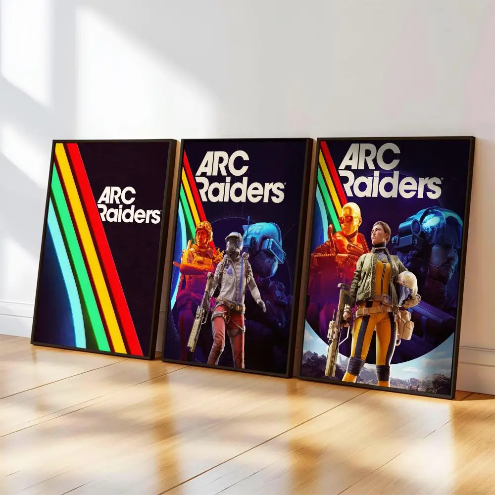 A-Arc Game R-Raiders Poster, Musikalbum-Cover für Zimmer, Leinwandgemälde, Kunstdruck, Heimwanddekoration, Bild, Geschenk