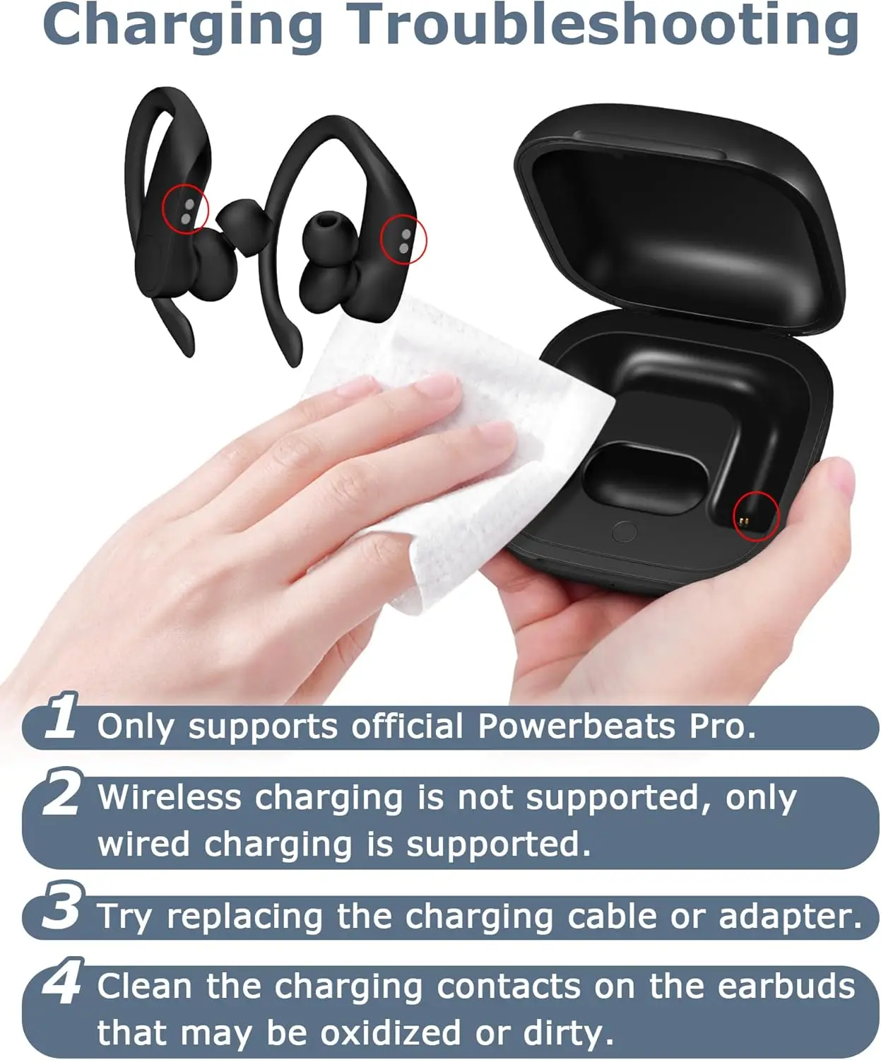 Replacement Charging Case For - Earbuds Charging Case avis et prix