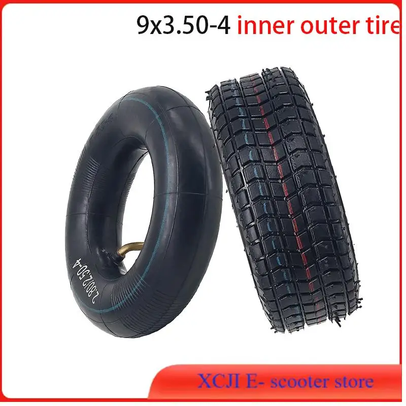 Los neumáticos 9x3.50-4 son resistentes al desgaste y duraderos, adecuados para triciclos eléctricos, scooters para personas mayores, mini motocicletas.