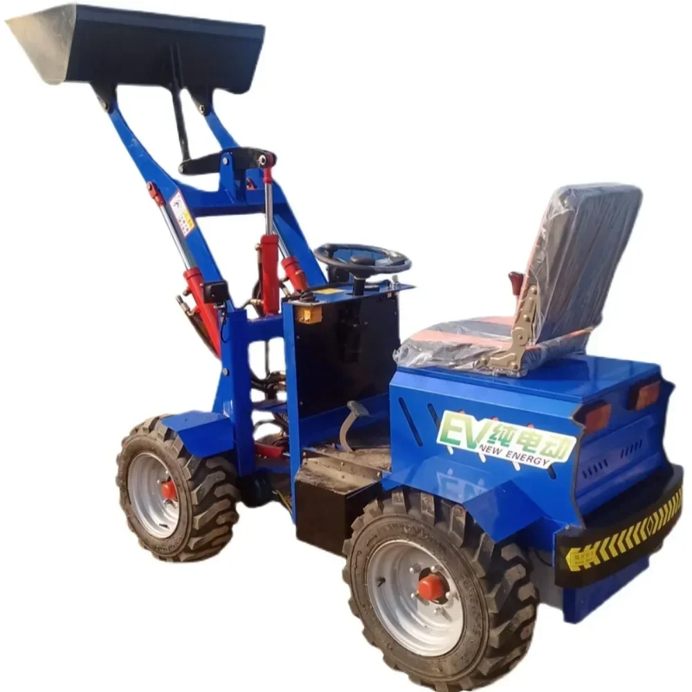 

Electric forklift Diesel loader Small four-wheel drive single cylinder hydraulic agricultural vehicle