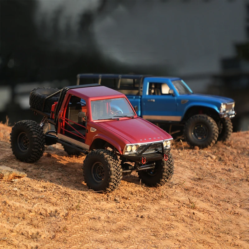 Crossrc Hardshell Demon Sg4 Sp4 1/10 New Vehicle Rtr Off Road Remote Control Climbing Car Pickup Model Toy Car