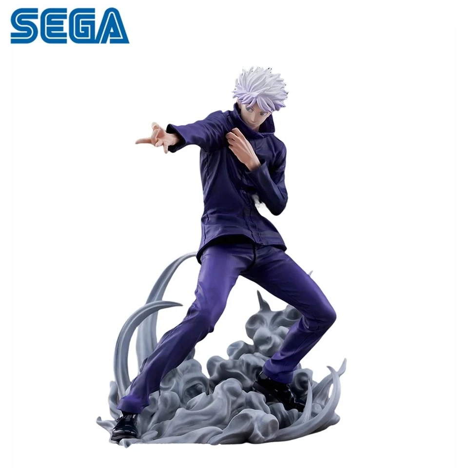 

Highly Detailed Satoru Gojo 21cm Figure, SEGA Luminasta Genuine Model, Anime Desktop Decor hot Toy Anime Collectible Decoration