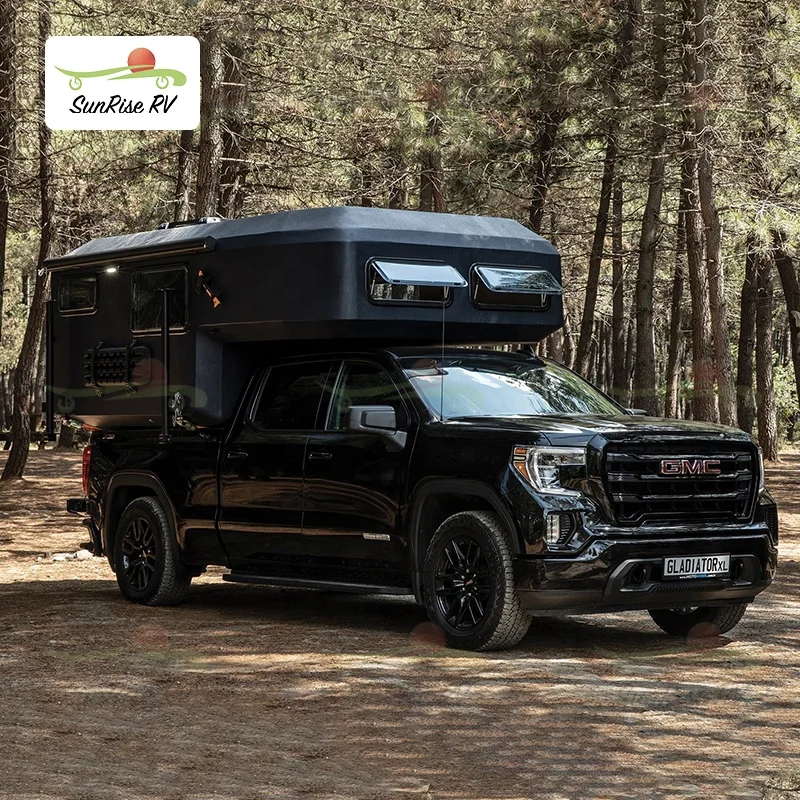 SUNRISE RV Camión ligero camioneta Camper Ranger Hulix RV 4*4 tobogán en Shell todoterreno camión Camper