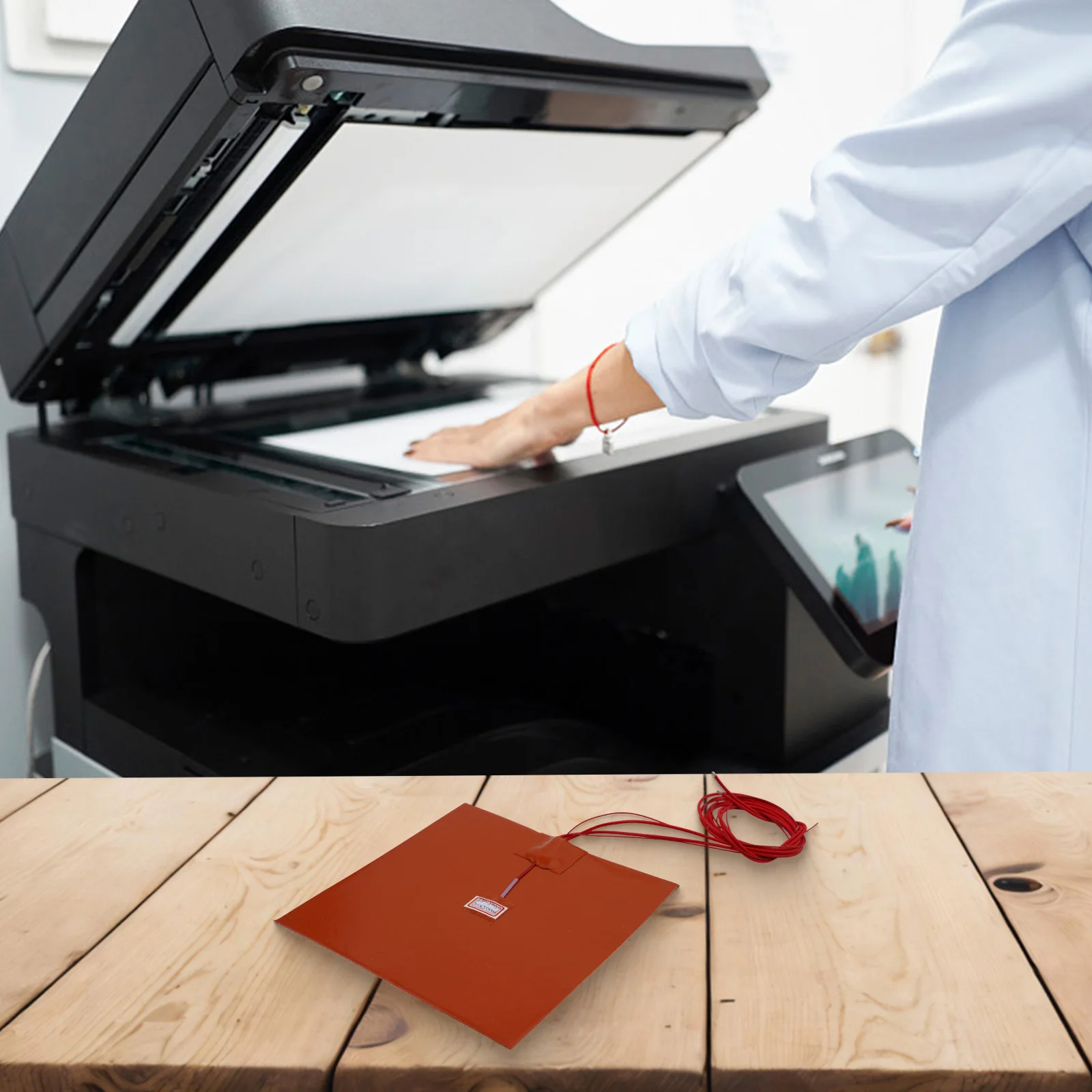Sleek and Functional silicone heater pad designed to enhance efficiency in curing processes across various industries