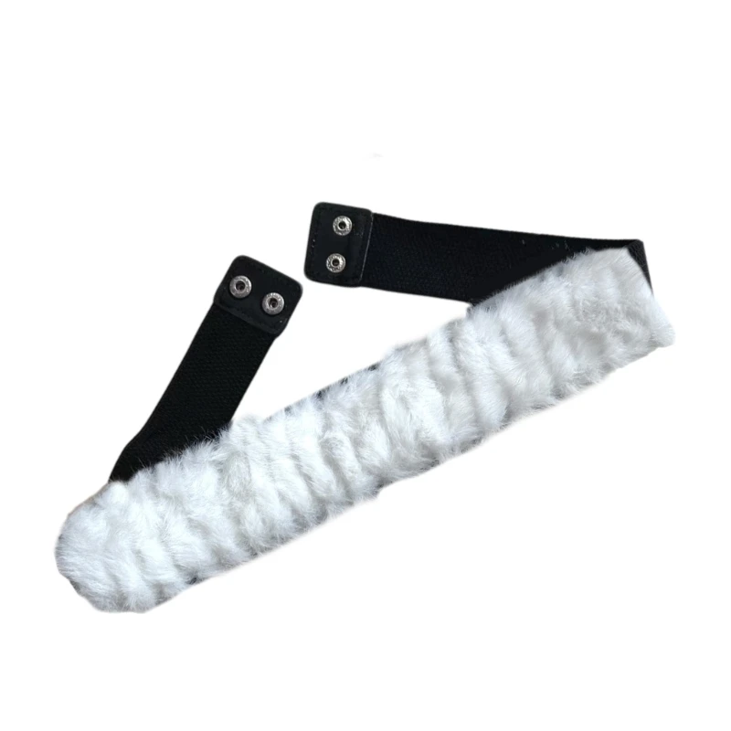 مشد خصر مطاطي 2000s حزام قابل للتمدد قابل للتعديل للجنسين أزياء ريترو إكسسوار #2