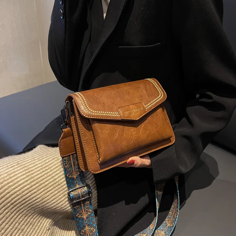 Vintage Fashion Women'S Shoulder Bag Purse New Texture All-Match Cheap Small Square Bag Convertible Female Crossbody Handbag