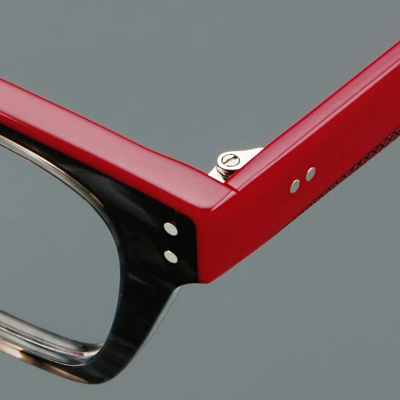 Retro Leopard Pattern Rectangular Plate Glasses Light Luxury Quality Personalized Prescription Frame Anti Blue Light Presbyopia