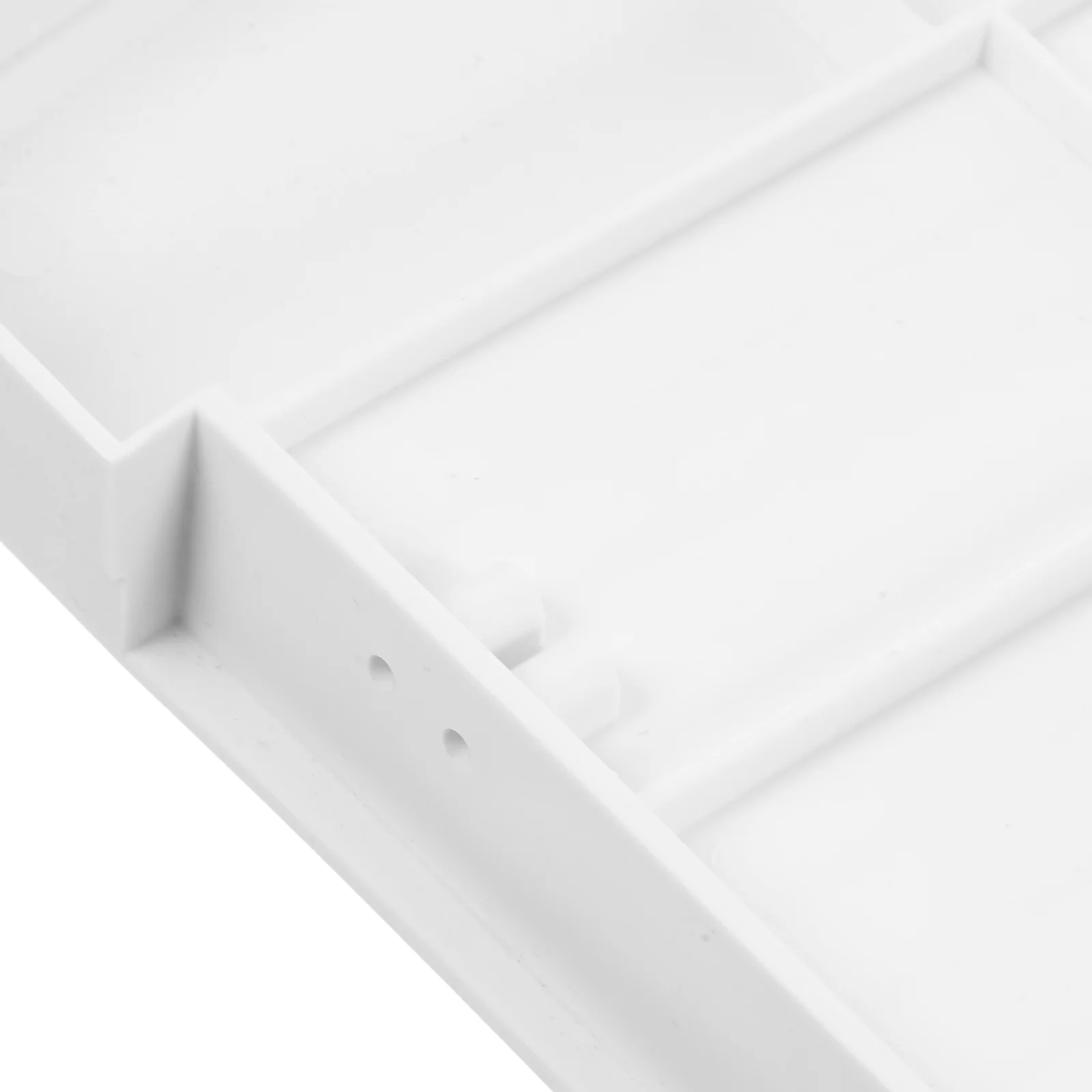 Desk Tray Adjustable Bracket Slide-out Keyboard Drawer for Typing White Organizer Office