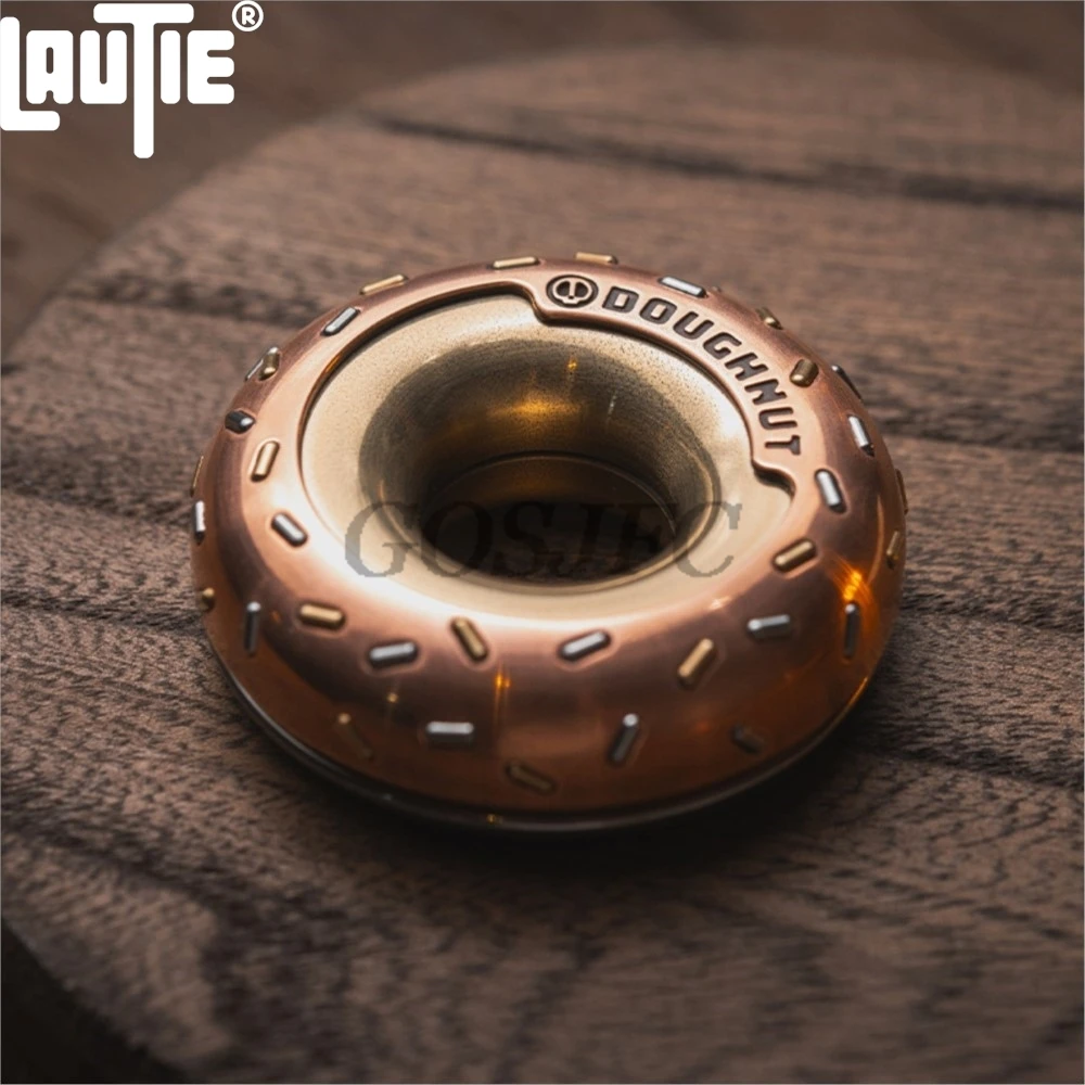 LAUTIE EDC X URBAN EDC Co-Brand „Donut“ Fidget Spinner Stressabbau-Spielzeug Metall Fidget Spinner