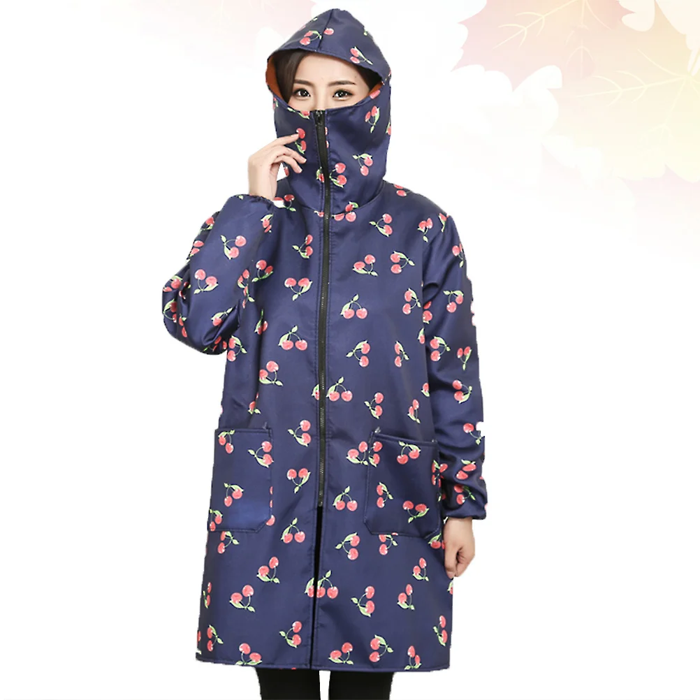 Masker Overkleding Lange mouwen Kers Maat Xxl Waterdicht Oliebestendig Zonnebrandcrème Keuken Werkkleding Thuis Comfortabel