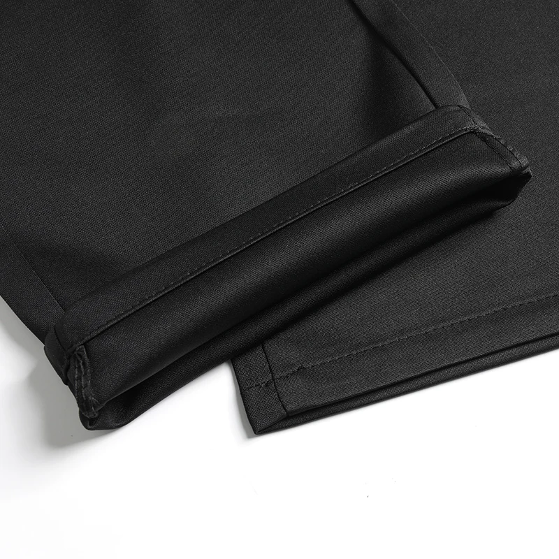 2026 Men's Spring Summer Autumn Pants Straight Stretch Casual No Trace No Ironing Fabric Silky Cool Feeling Trousers 29-42 203 S1339a7953766441fa8bf98f6a7b38861W