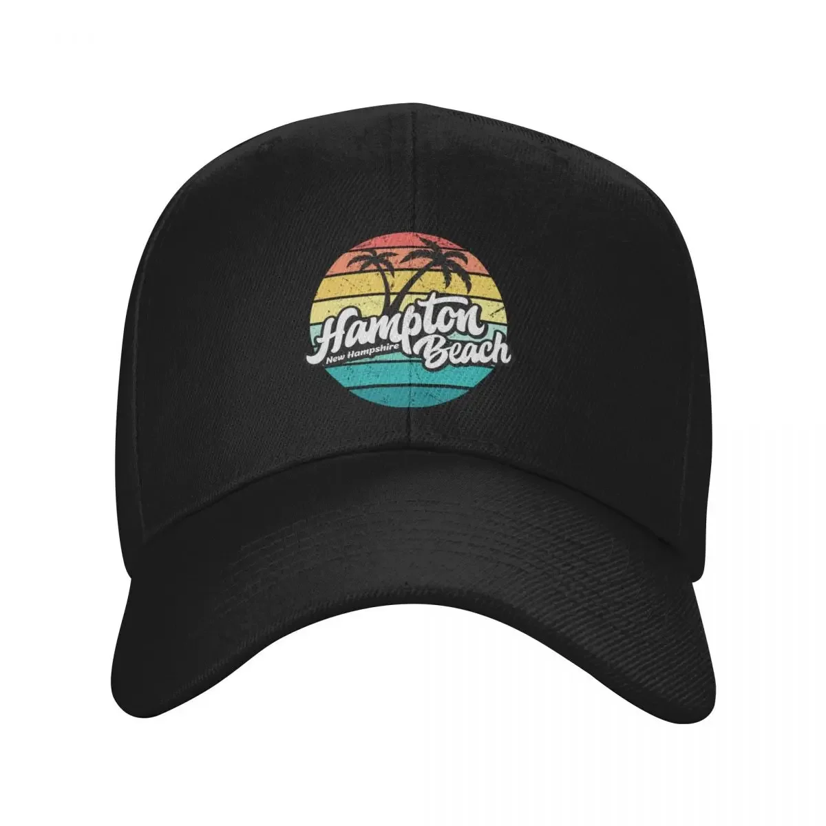 

Hampton Beach New Hampshire retro sunset Baseball Cap fishing caps man Mountaineering Caps Women Men's