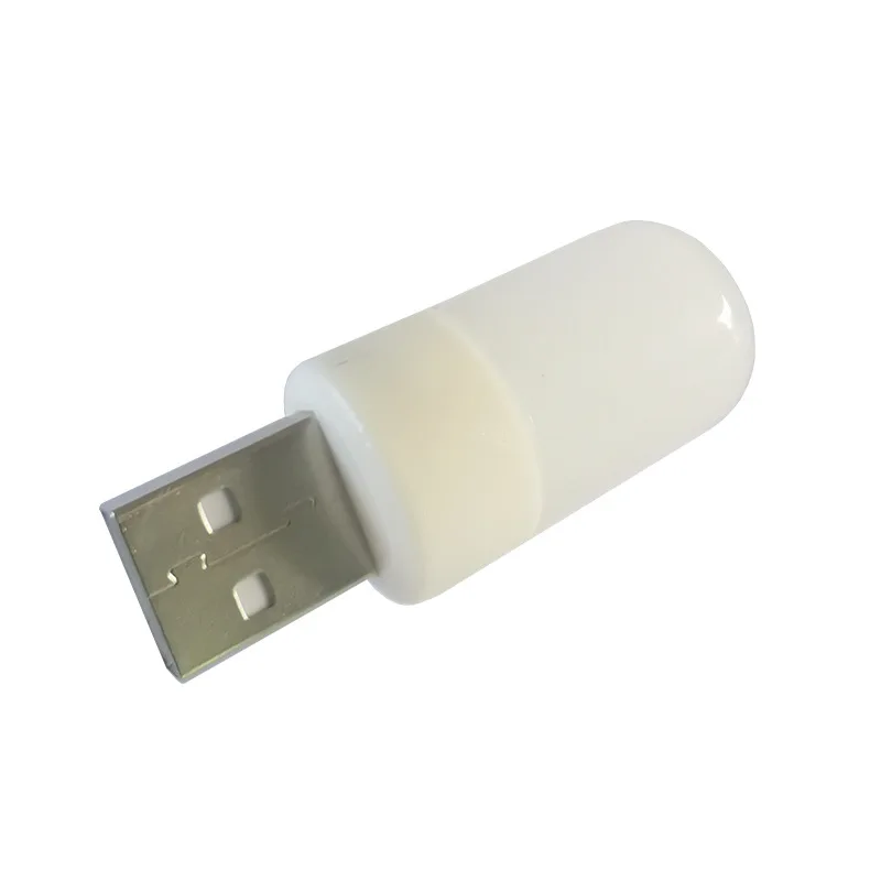 

M ini 1 Вт, 5 В, USB фонарь, лампочка 2700-6000K, теплый/холодный белый свет, настольная лампа, питание от внешнего аккумулятора, ноутбука, USB фонарь
