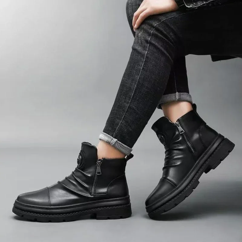 

Резиновые мужские сапоги, легкая Черная мужская обувь, оригинальные скидки, лидер продаж, дизайнерские, размер 45, низкая цена, классические, предложение, распродажа Y2k 44