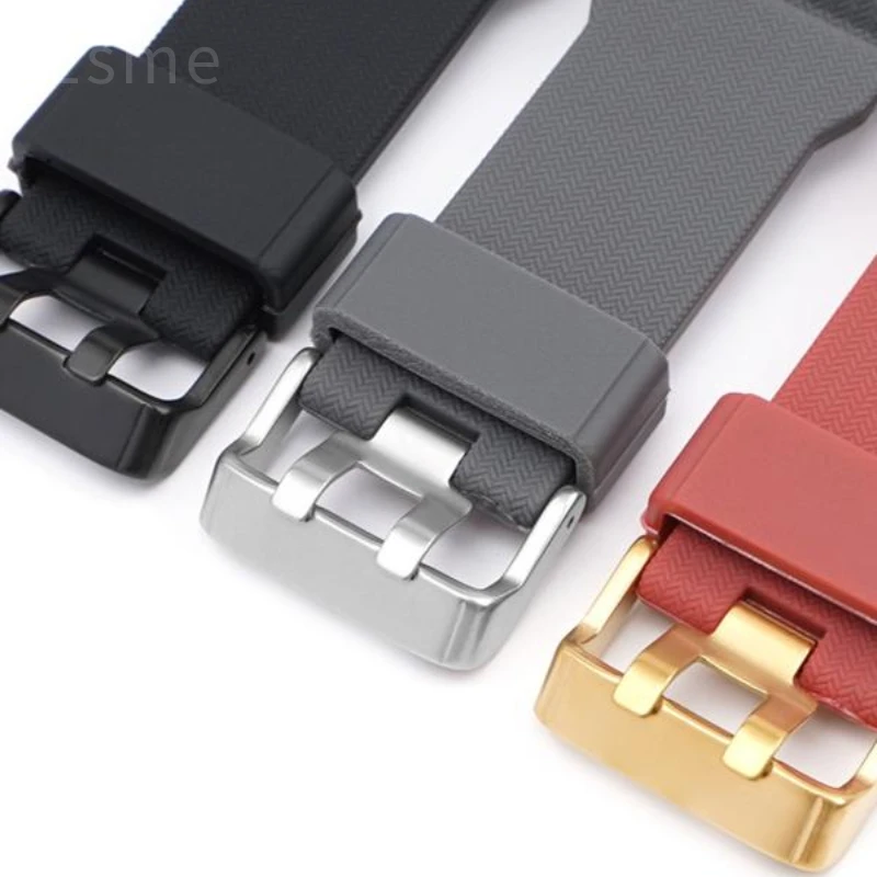 Для Casio унисекс G-SHOCK Mudmaster GWG-1000GB ремешок для часов из прочного силиконового материала синий серый черный изысканный ремешок для часов