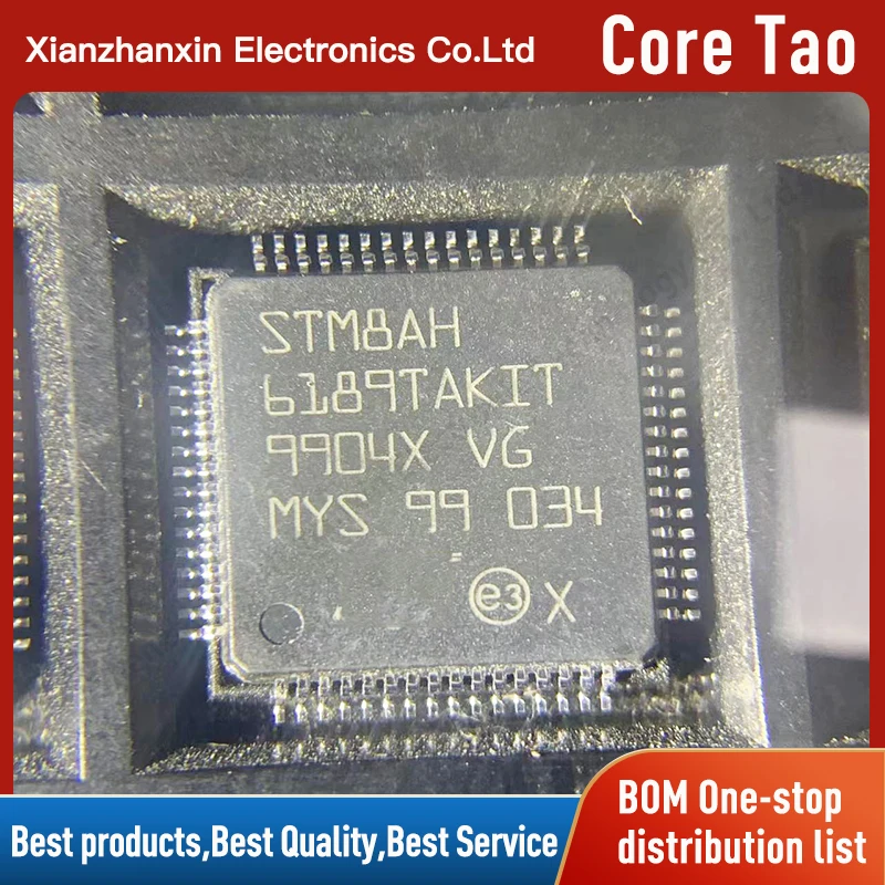 

1~5PCS/LOT STM8AH6189TAKIT STM8AH 6189TAKIT QFP64 MCU microcontroller IC chip micro controller