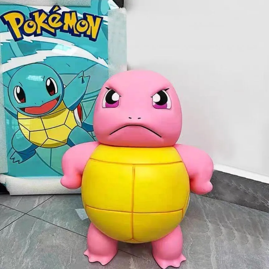 

Pokemon 1:1 Large Figure Charmander Eevee Ibrahimovic Porkby Squirtle Raichu Doll Model Ornament Figurine Toy Surprise Gift