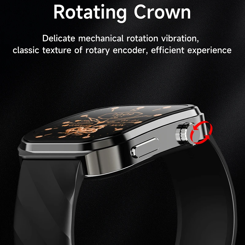 2024 New U13 Smart Watch 2.1-inch Square Screen 320 * 386 Resolution Heart Rate and Blood Pressure Monitoring Men\'s Smart Watch